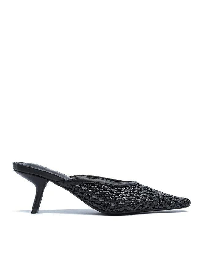 FYOR Stylish Woven Pointed Pump AJ 007